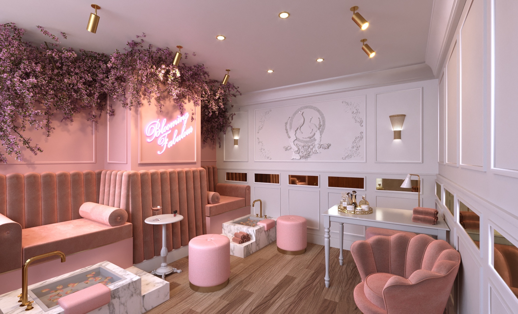 A look at what the spa will look like inside the new £5m Wildes Chester hotel.