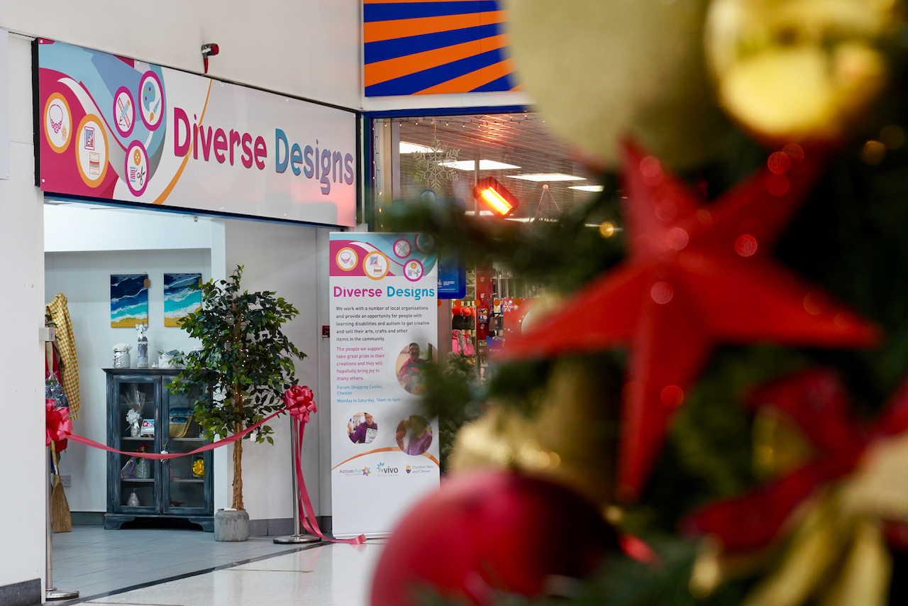 Diverse Designs is located at the Forum Shopping Centre in Chester.