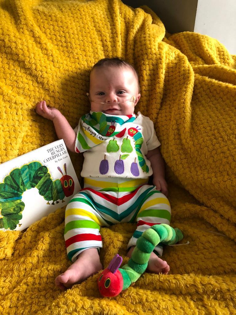 An extremely cute version of The Very Hungry Caterpillar