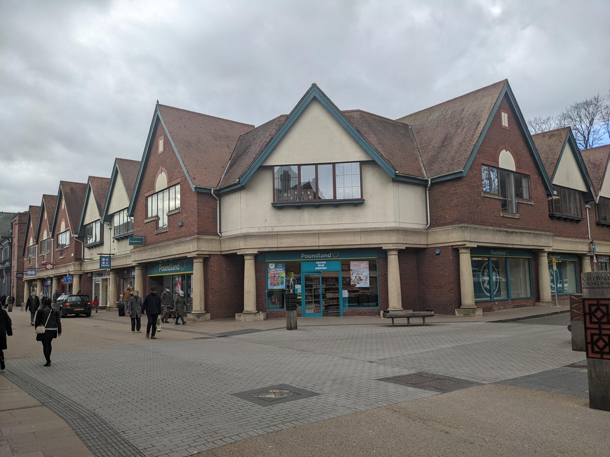 The current look of Frodsham Street, Chester.