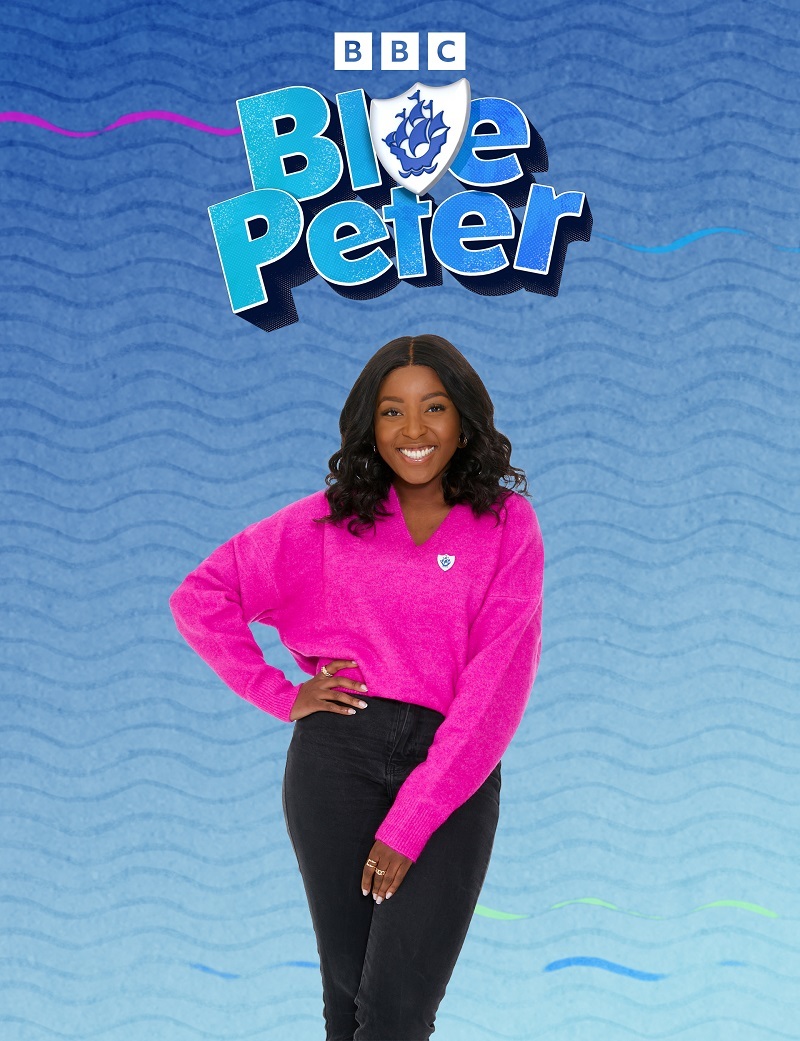 Blue Peter presenter Mwaka Mudenda.