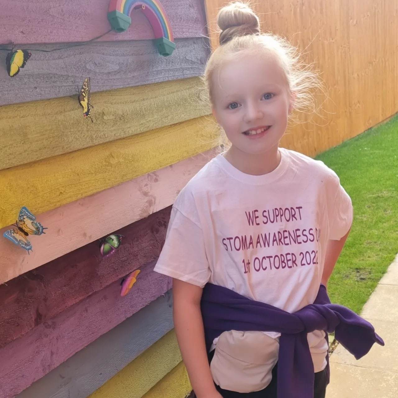 Poppy-mae Jones has selflessly helped good causes despite ongoing medical problems.