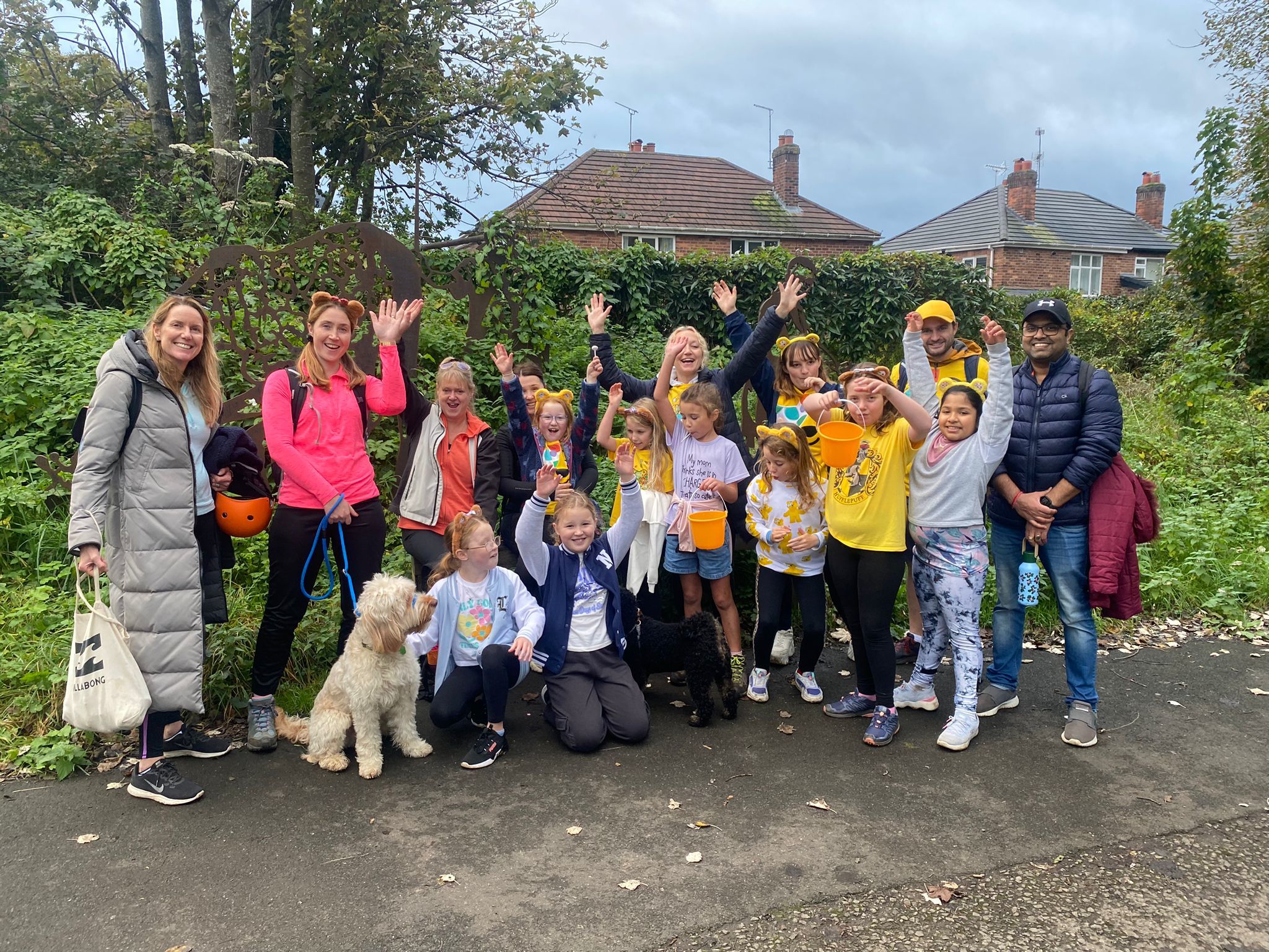 Youngsters from Upton Heath CE Primary raised £1,000 for Children in Need thanks to a sponsored walk.