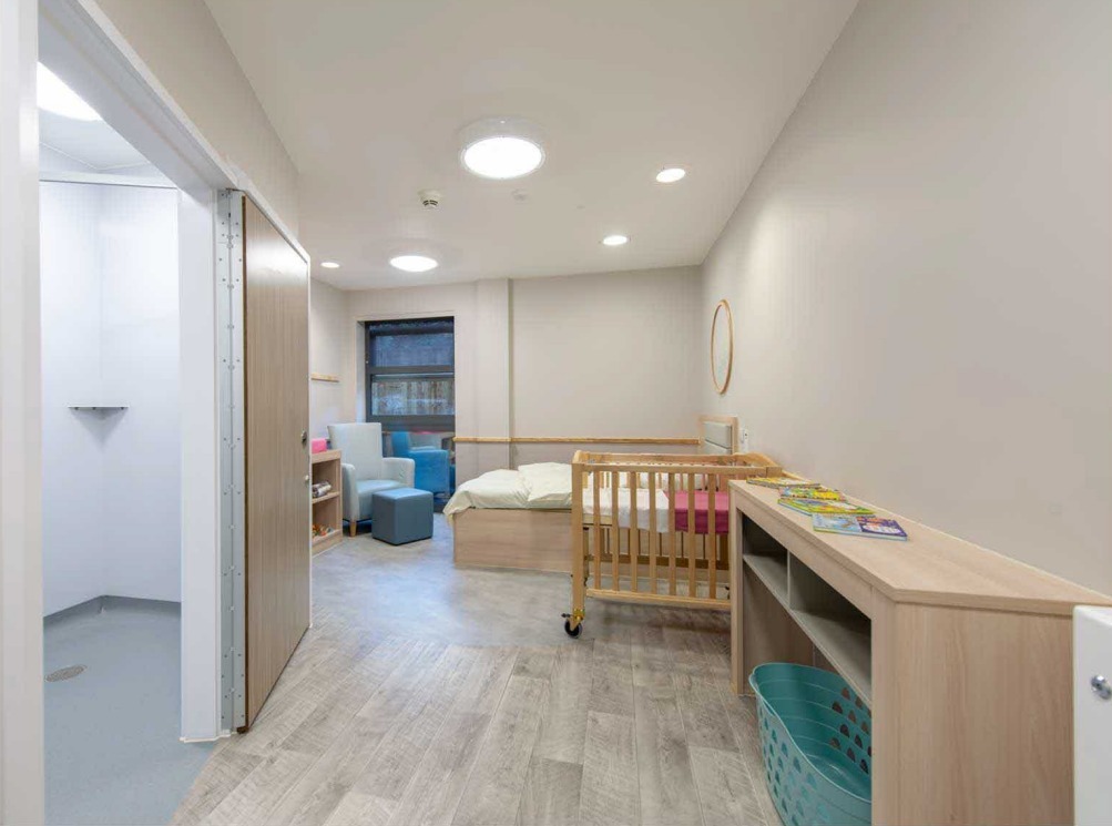 What the interior of the new mother and baby unit would look like in Chester. Source: Planning document.