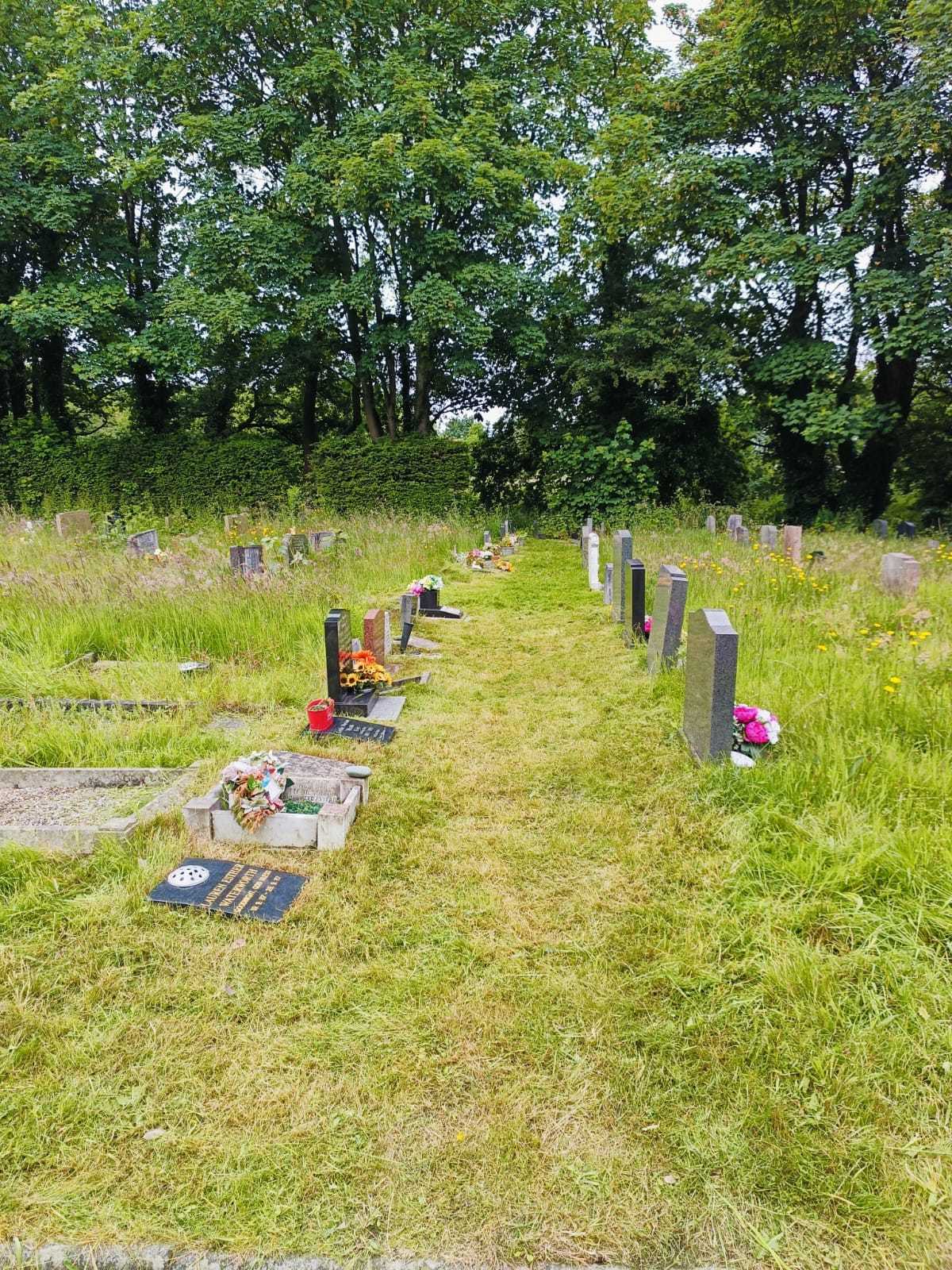 Little Sutton Church of England pupil Ben Williams has been helping out the local community by maintaining St Pauls Churchyard in Hooton.