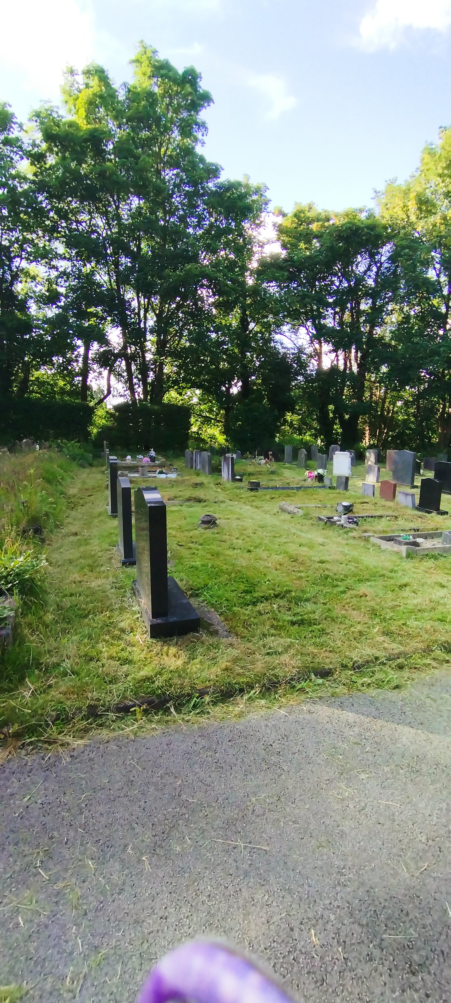 Little Sutton Church of England pupil Ben Williams has been helping out the local community by maintaining St Pauls Churchyard in Hooton.