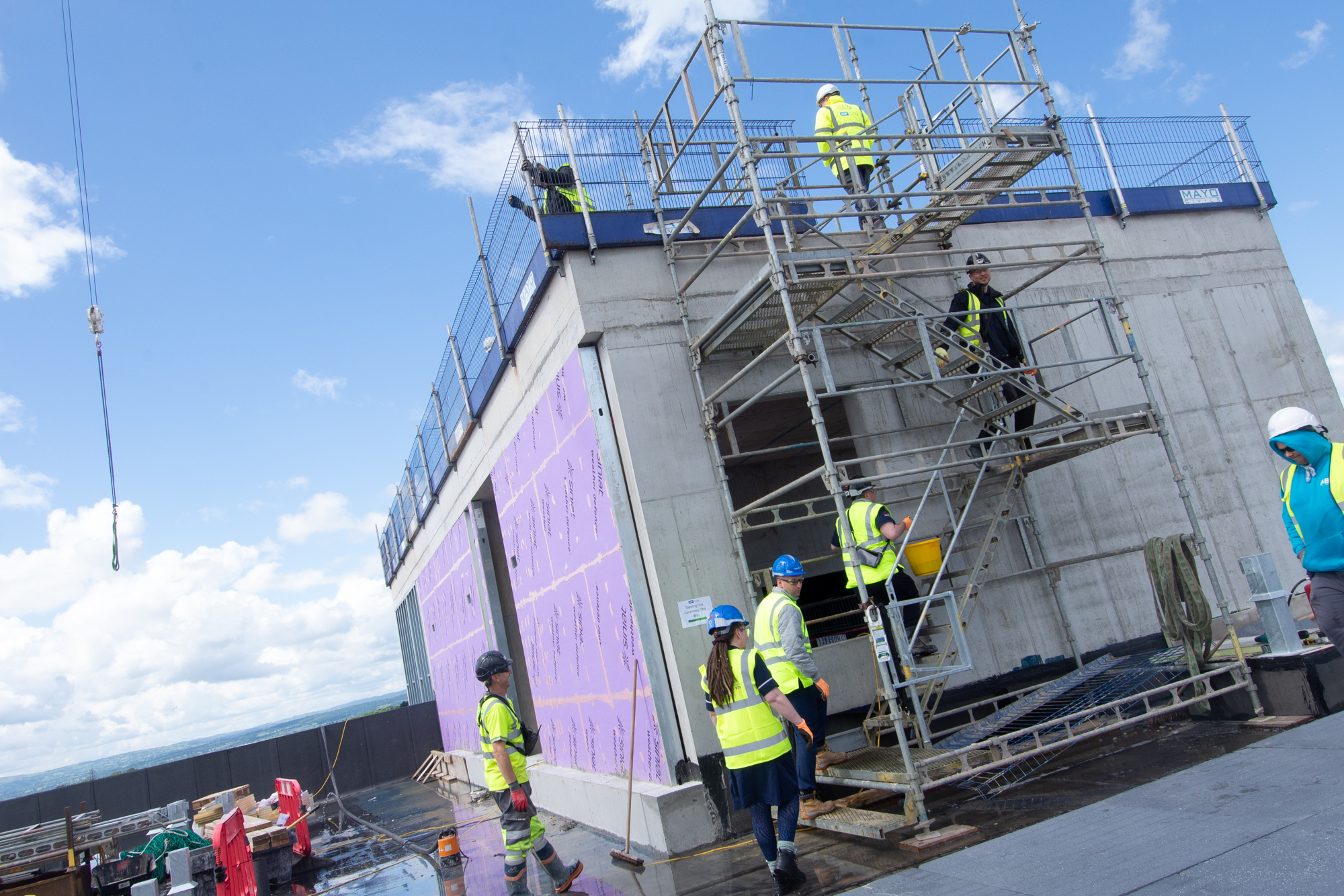 The new Women and Childrens Building at the Countess of Chester Hospital is due to be completed by summer next year.