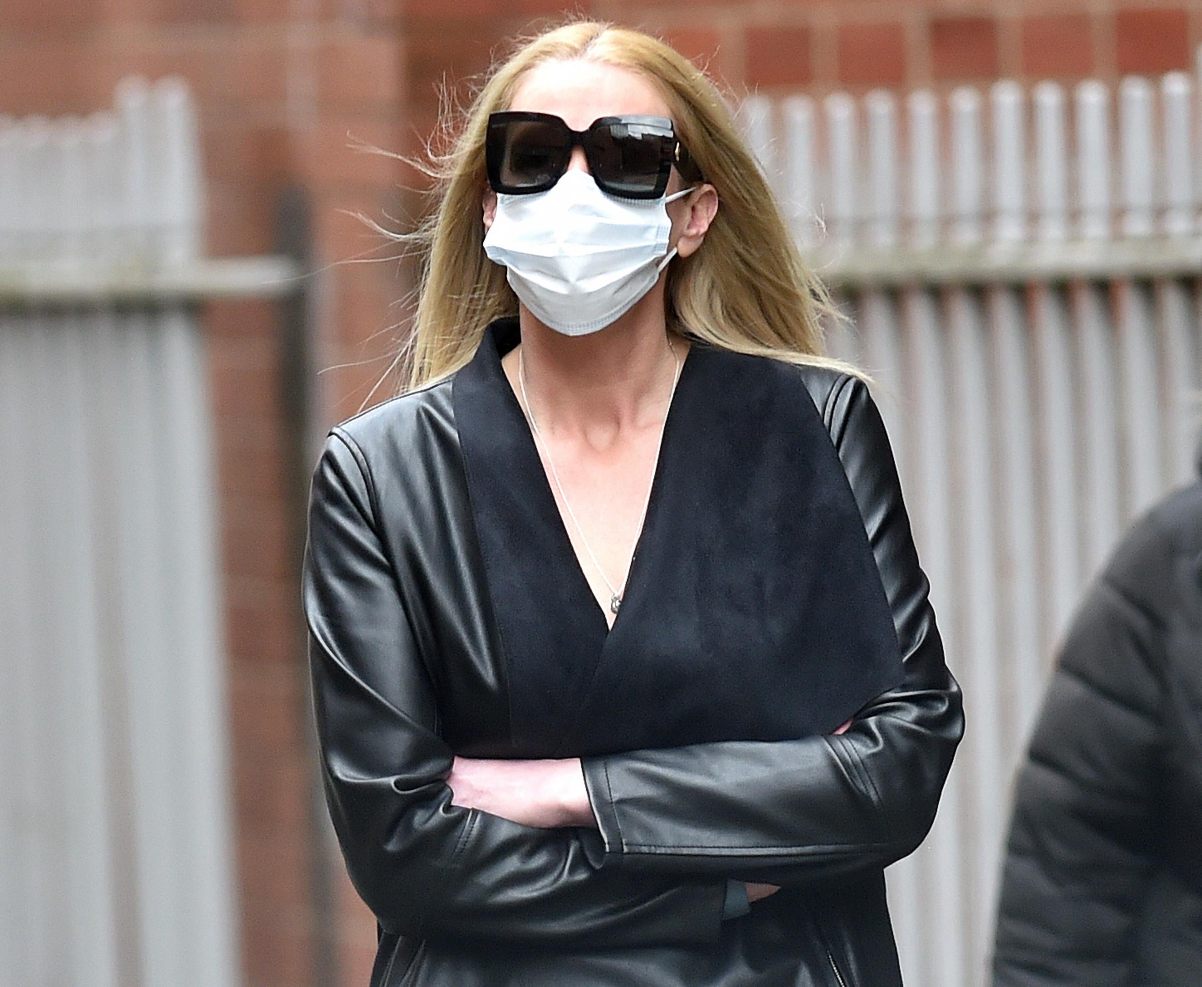 Claire Lloyd outside court. Pictre: Steve Allen