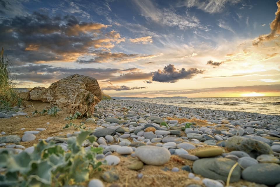 Mark Pierce, of Camera Club, took this shot of Rhyl beach near the harbour