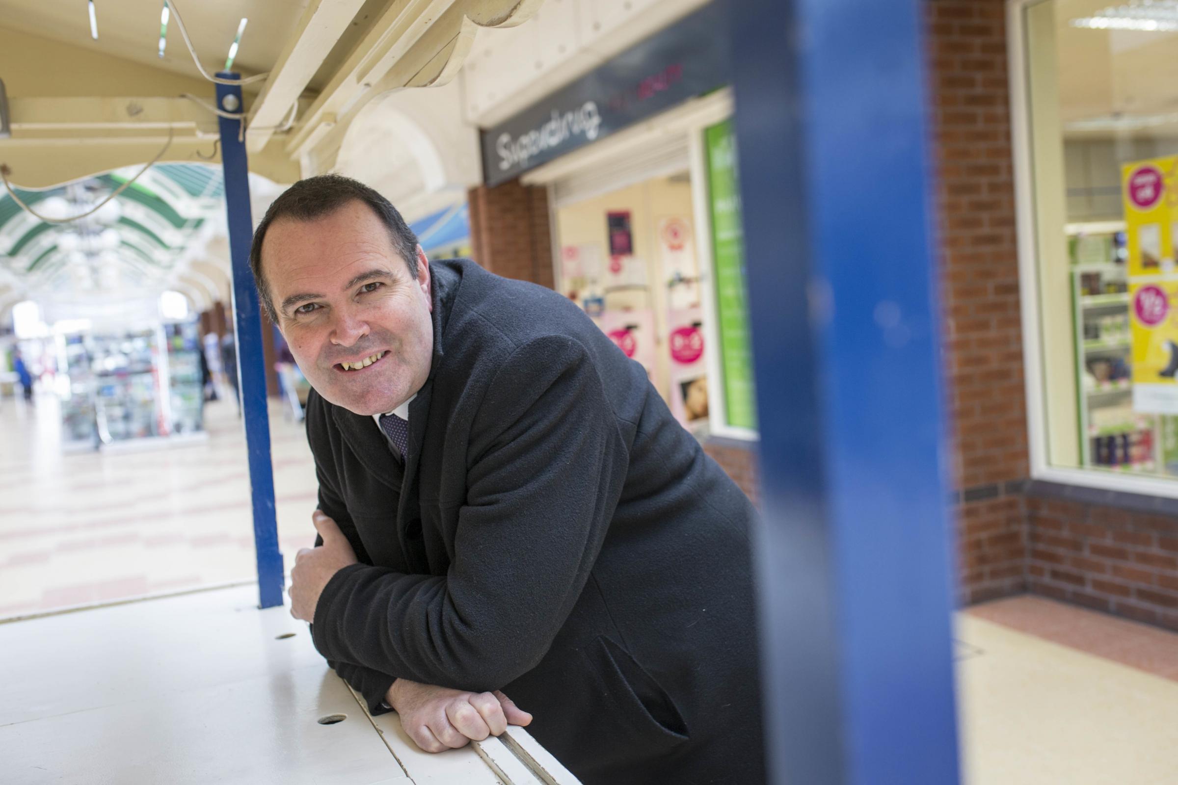 George Wesson is the longest serving centre manager in Cockhedge history